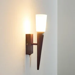 hofstein Applique murale Kundi Rouille, 1 lumière