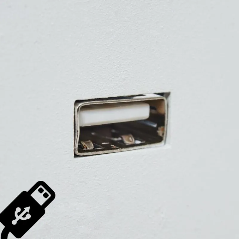 hofstein Applique murale Lafinur Brun, Couleur bois, Blanc, 1 lumière