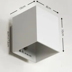 hofstein Applique murale Laforsen Blanc, 1 lumière