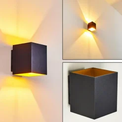 Lampe Turque-hofstein Applique murale Laforsen Or, Noir, 1 lumière