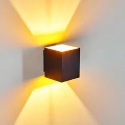 Lampe Turque-hofstein Applique murale Laforsen Or, Noir, 1 lumière