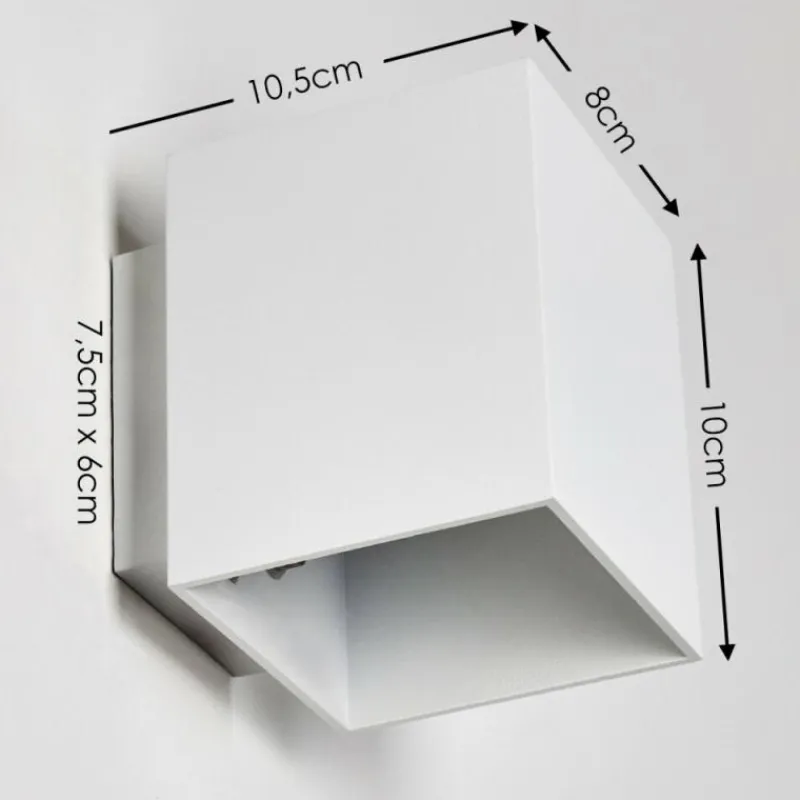 hofstein Applique murale Laforsen Blanc, 1 lumière