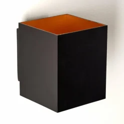 Lampes Dorées-hofstein Applique murale Laforsen Noir doré, 1 lumière