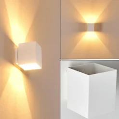 hofstein Applique murale Laforsen Blanc, 1 lumière