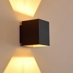 hofstein Applique murale Laforsen Noir, 1 lumière* Appliques