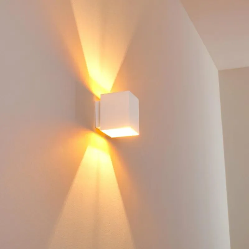 Lampes Dorées-hofstein Applique murale Laforsen Or, Blanc, 1 lumière