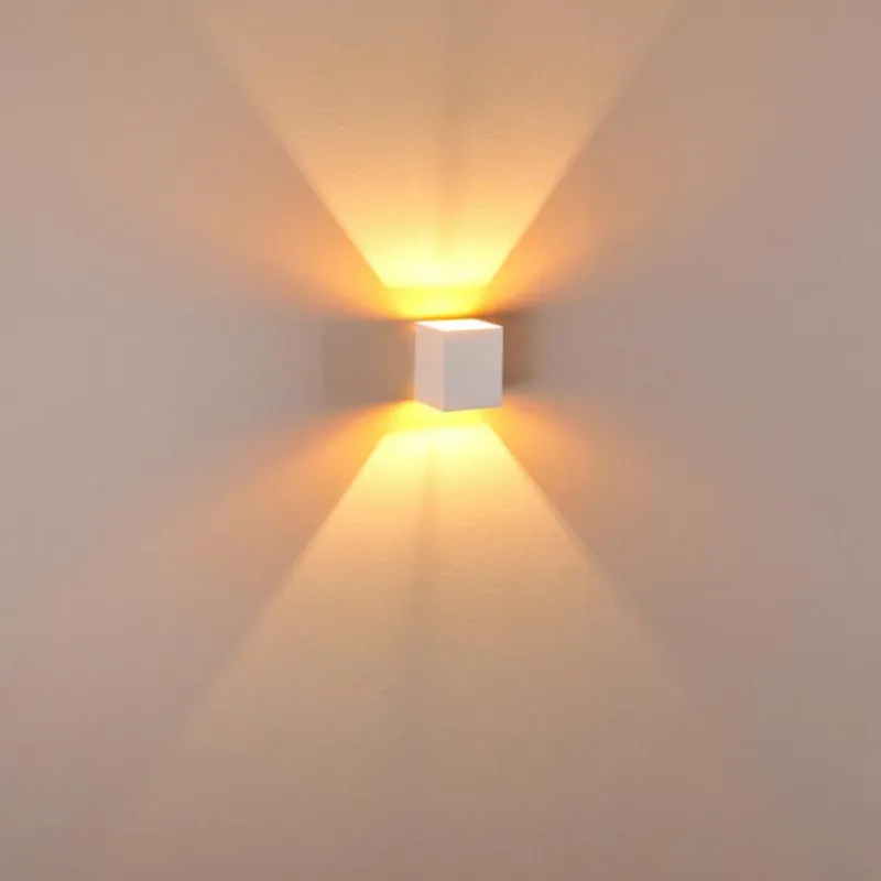 Lampes Dorées-hofstein Applique murale Laforsen Or, Blanc, 1 lumière