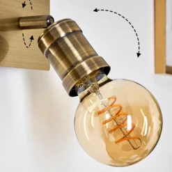 Lampes Dorées-hofstein Applique murale Lagunita Or, 2 lumières