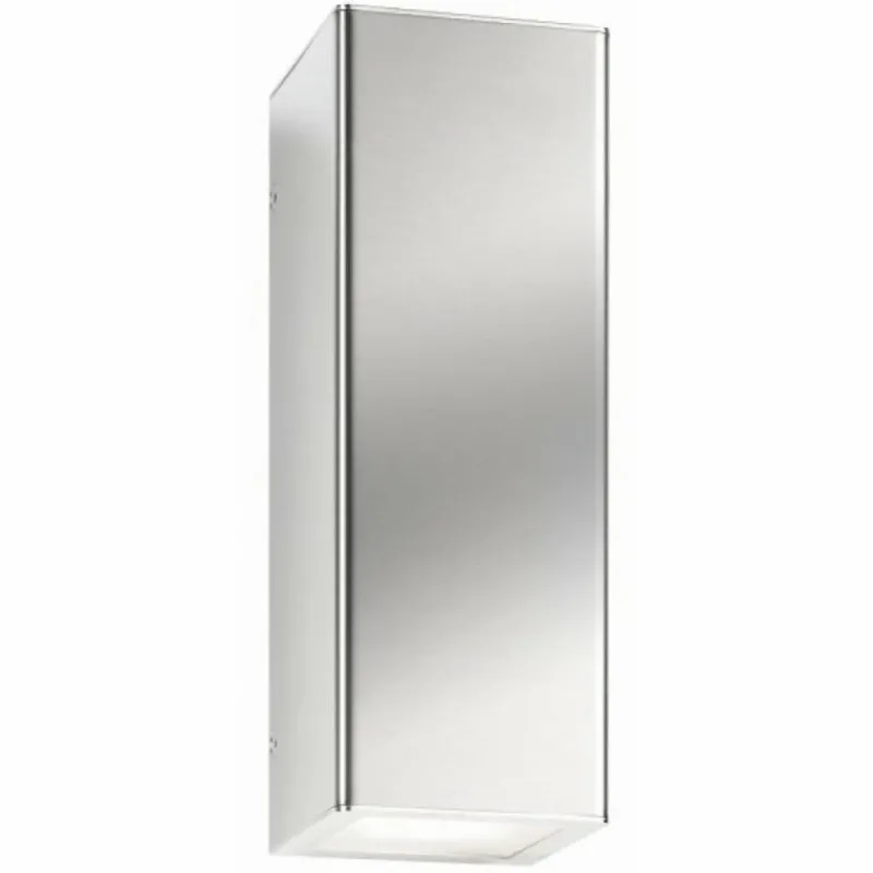 Luminaires LCD Applique murale LCD Fehmarn Acier inoxydable, 2 lumières