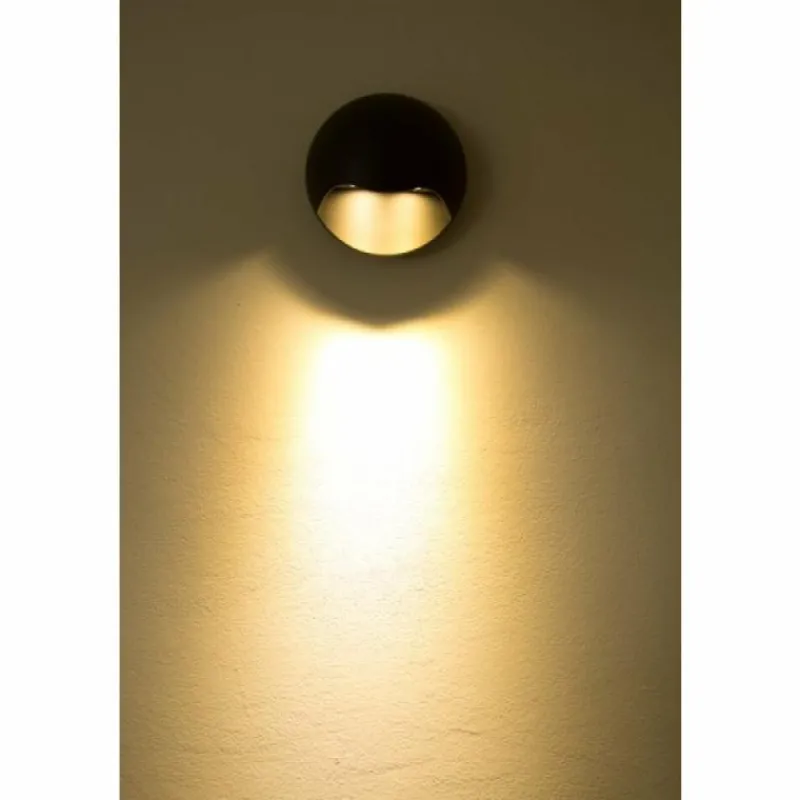 Luminaires Globo Lighting Applique murale LED d'extérieur Globo ELARA Gris, 2 lumières