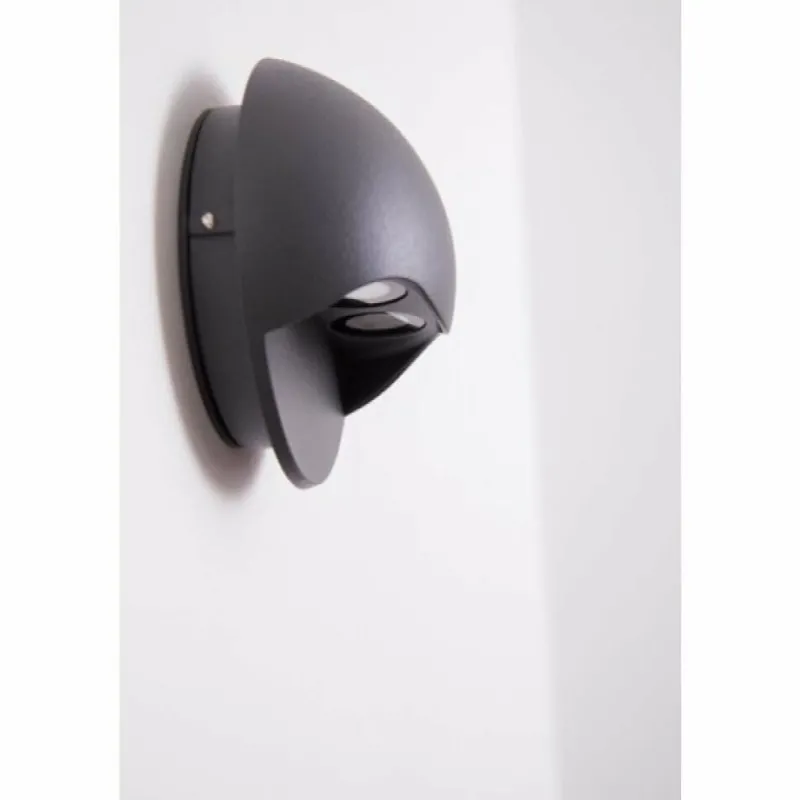 Luminaires Globo Lighting Applique murale LED d'extérieur Globo ELARA Gris, 2 lumières