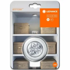 Luminaires Ledvance Applique murale LEDVANCE DOT-IT Argenté, 1 lumière* Éclairage Led