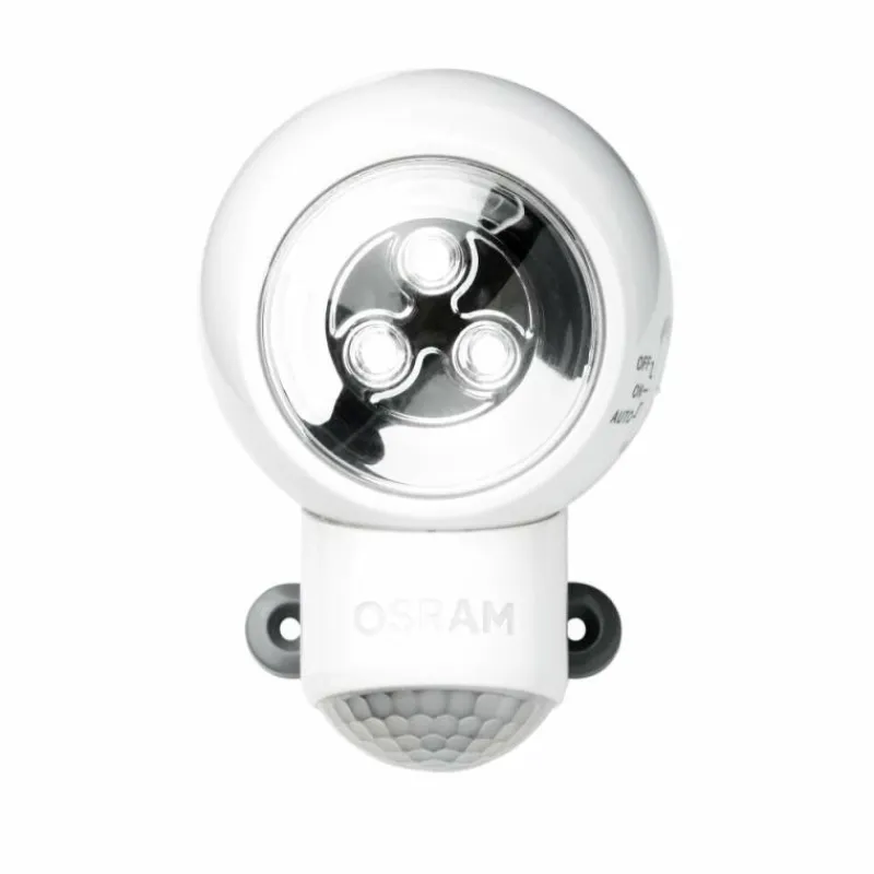 Luminaires Ledvance Applique murale LEDVANCE SPYLUX Blanc, 1 lumière, Détecteur de mouvement* Éclairage Led