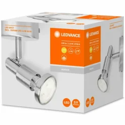 Luminaires Ledvance Applique murale LEDVANCE SPOT Argenté, 1 lumière* Éclairage Led