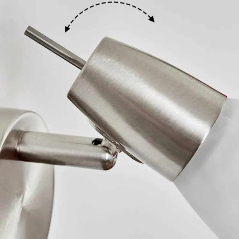 hofstein Applique murale Lejsta LED Nickel mat, 1 lumière