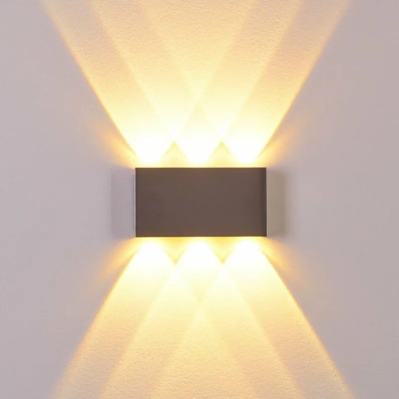 hofstein Applique murale Lente LED Aluminium, 6 lumières