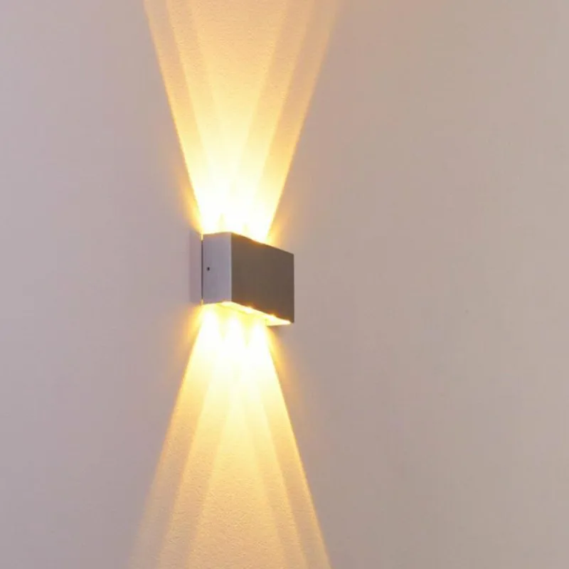 hofstein Applique murale Lente LED Aluminium, 6 lumières