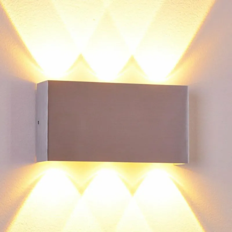 hofstein Applique murale Lente LED Aluminium, 6 lumières