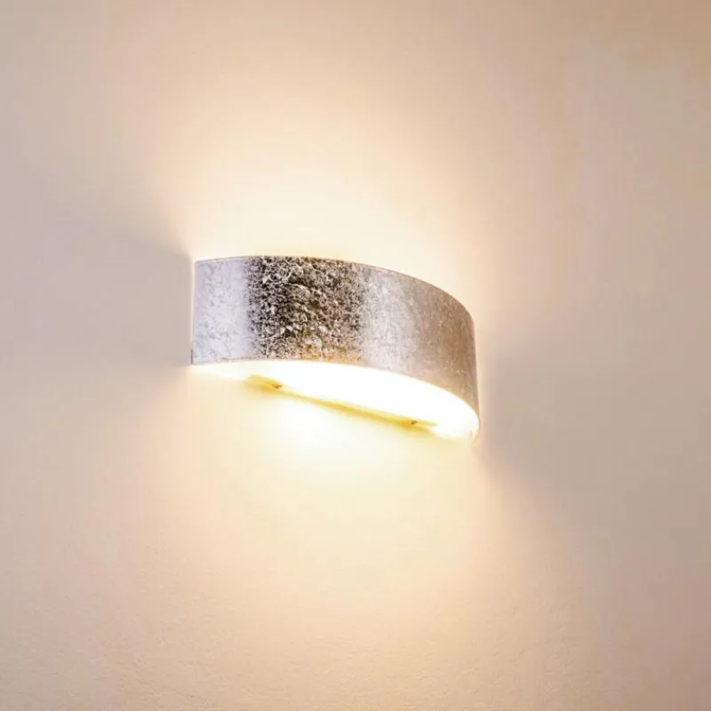 hofstein Applique murale Lesina L Argenté, 2 lumières