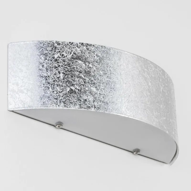 hofstein Applique murale Lesina L Argenté, 2 lumières