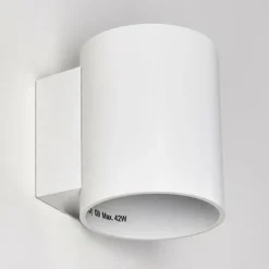 hofstein Applique murale Letsbo Blanc, 1 lumière