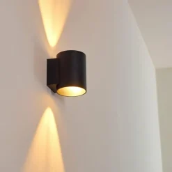 hofstein Applique murale Letsbo Noir, 1 lumière* Appliques