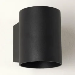 hofstein Applique murale Letsbo Noir, 1 lumière* Appliques