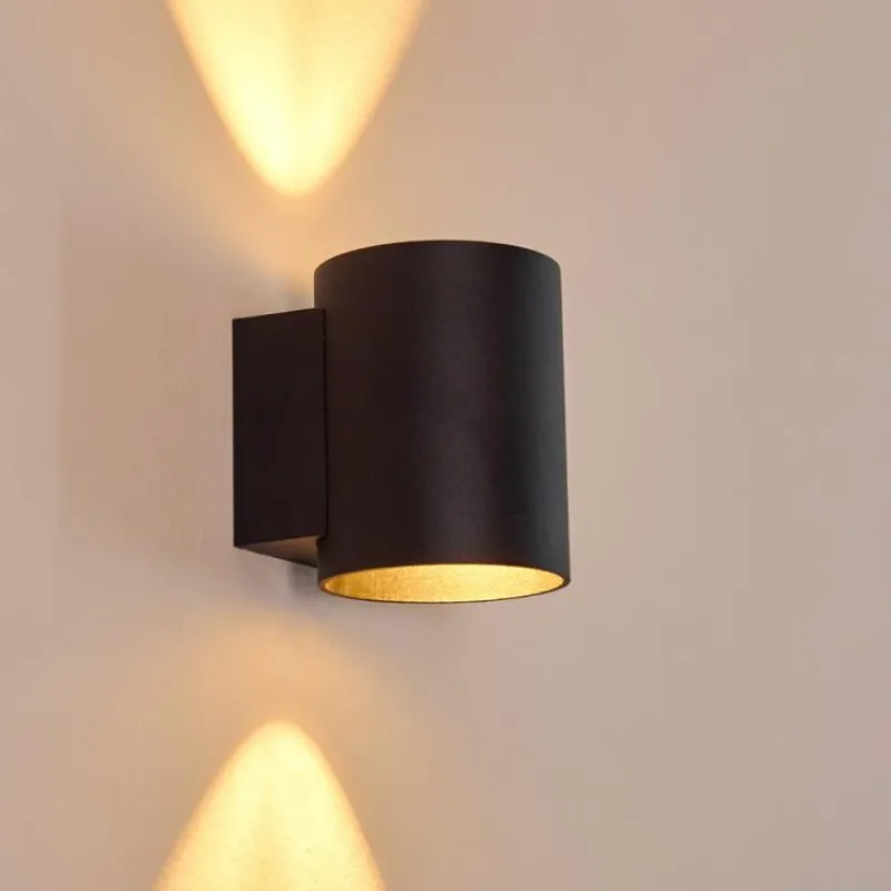 hofstein Applique murale Letsbo Noir, 1 lumière* Appliques