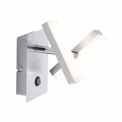 Luminaires Leuchten Direkt Applique murale Leuchten Direkt Rico LED Nickel mat, 2 lumières* Éclairage Led