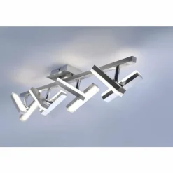 Luminaires Leuchten Direkt Applique murale Leuchten Direkt Rico LED Nickel mat, 8 lumières* Éclairage Led