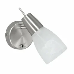 Luminaires Leuchten Direkt Applique murale Leuchten Direkt JULIA LED Acier inoxydable, 1 lumière