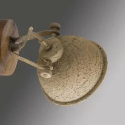 Lampes En Bois-Luminaires Leuchten Direkt Applique murale Leuchten-Direkt SAMIA Bois foncé, 1 lumière