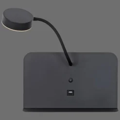 Luminaires Leuchten Direkt Applique murale Leuchten-Direkt BOARD LED Noir, 1 lumière* Éclairage Led