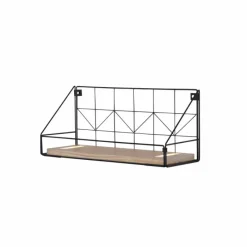 Lampes En Bois-Luminaires Leuchten Direkt Applique murale Leuchten-Direkt BOARD LED Brun, Noir, 1 lumière