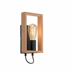 Lampes Vintages & Rétros-Luminaires Leuchten Direkt Applique murale Leuchten-Direkt FRANKY Noir, 1 lumière