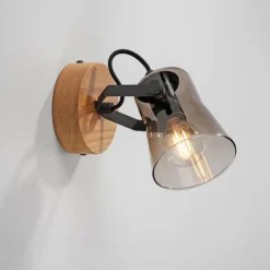 Luminaires Scandinaves-Luminaires Leuchten Direkt Applique murale Leuchten-Direkt GREEN LANGSTRÖM Écru, Noir, 1 lumière