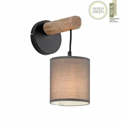 Luminaires Scandinaves-Luminaires Leuchten Direkt Applique murale Leuchten-Direkt GREEN TRIBU Écru, Noir, 1 lumière