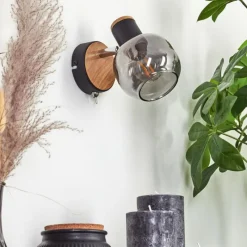 Suspension Verre Fumé-hofstein Applique murale Lexington Écru, 1 lumière