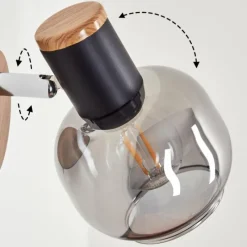 Suspension Verre Fumé-hofstein Applique murale Lexington Écru, 1 lumière