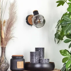 Suspension Verre Fumé-hofstein Applique murale Lexington Écru, 1 lumière