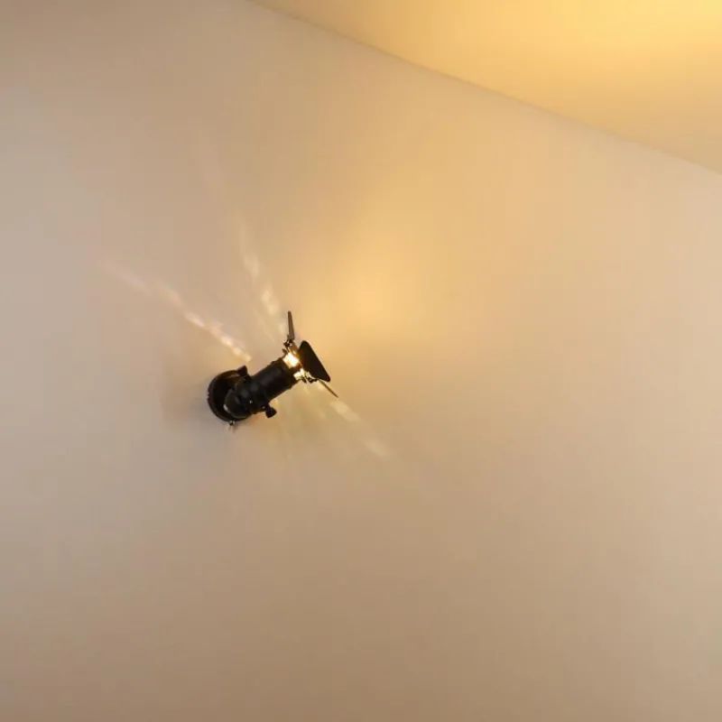 hofstein Applique murale Lichinga Noir, 1 lumière