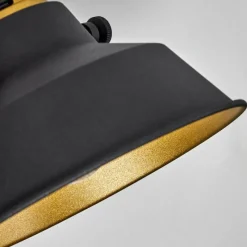 Lampes Dorées-hofstein Applique murale Llanage Noir, Blanc, 2 lumières