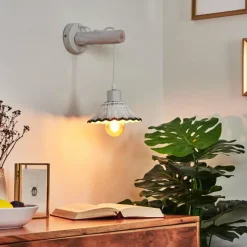 Luminaires Scandinaves-hofstein Applique murale Lomas Blanc, 1 lumière