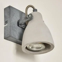 hofstein Applique murale Lomma Gris, 1 lumière* Appliques