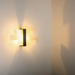 Lampes En Bois-hofstein Applique murale Lovikka Bois foncé, 1 lumière