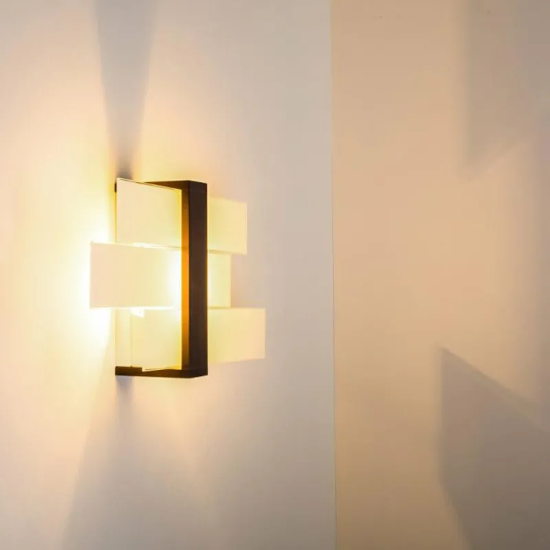 Lampes En Bois-hofstein Applique murale Lovikka Bois foncé, 1 lumière