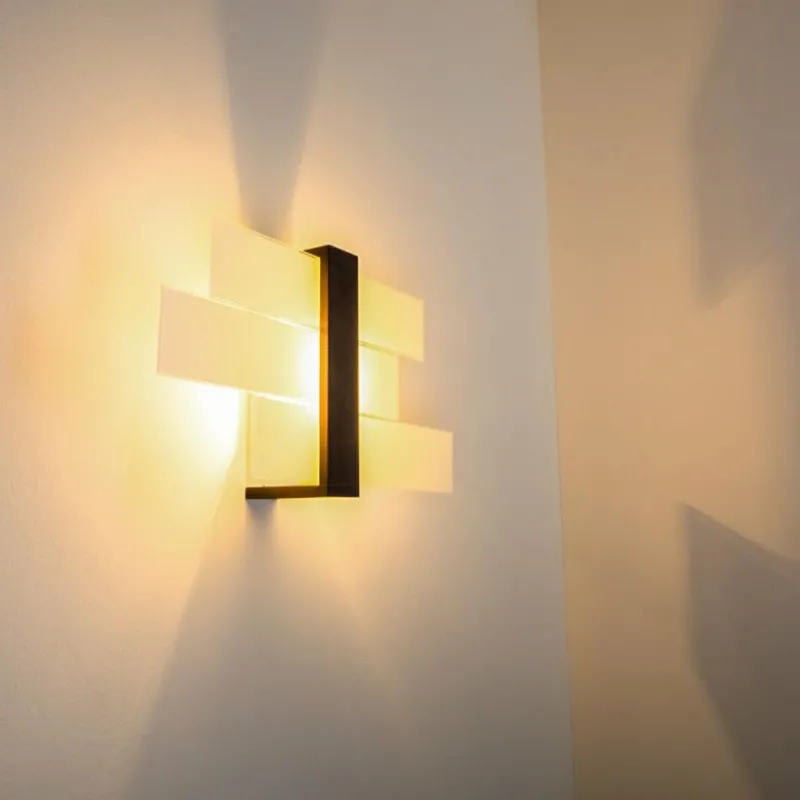 Lampes En Bois-hofstein Applique murale Lovikka Bois foncé, 1 lumière