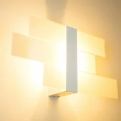 hofstein Applique murale Lovikka Blanc, 1 lumière