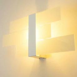 hofstein Applique murale Lovikka Blanc, 1 lumière