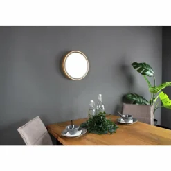 Lampes En Bois-Luce Design Applique murale SOLSTAR LED Écru, Noir, 1 lumière